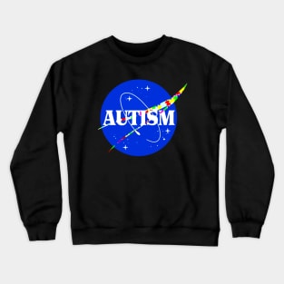 Space Travel Autism Crewneck Sweatshirt